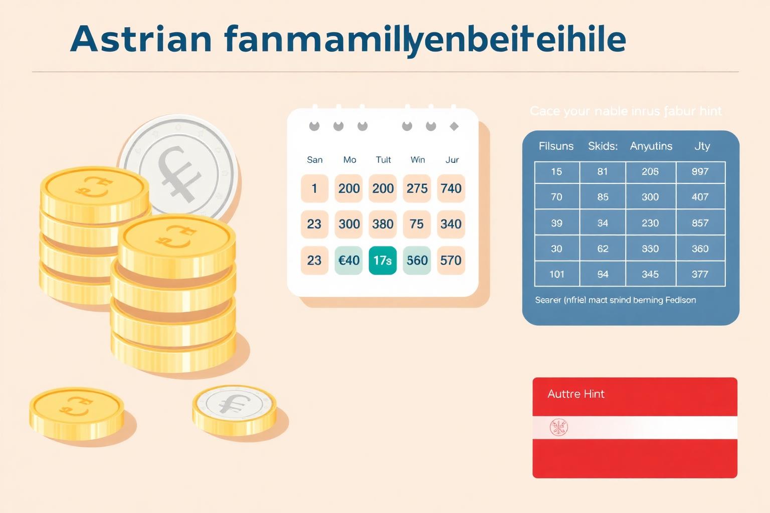 Osztrák családi pótlék összege: Mennyi támogatás jár a gyermekek után?